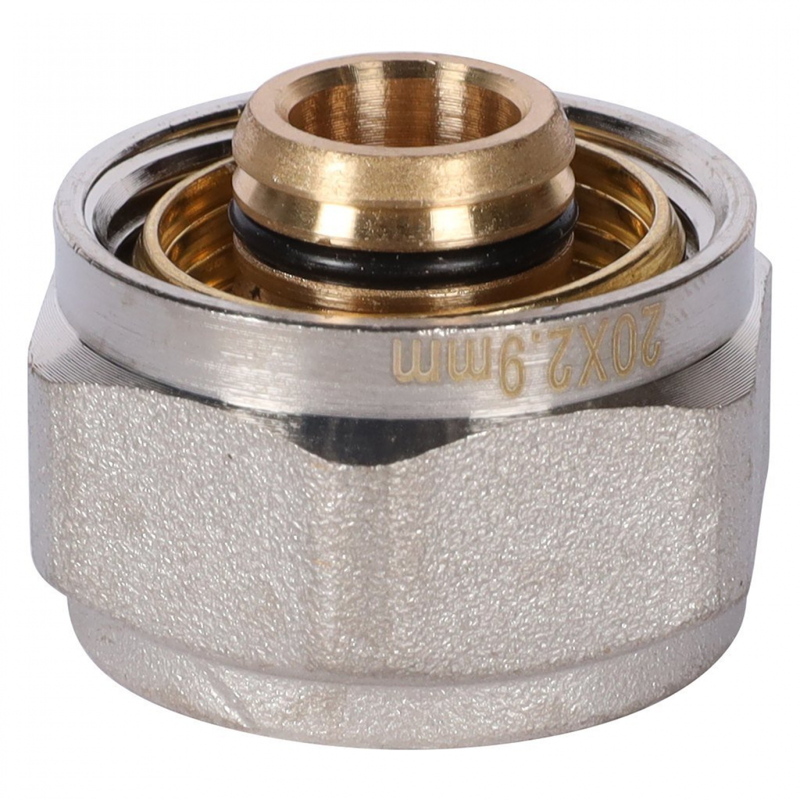 Фитинг компрессионный ROMMER евроконус для труб PEX-AL-PEXc 20х2,9х3/4