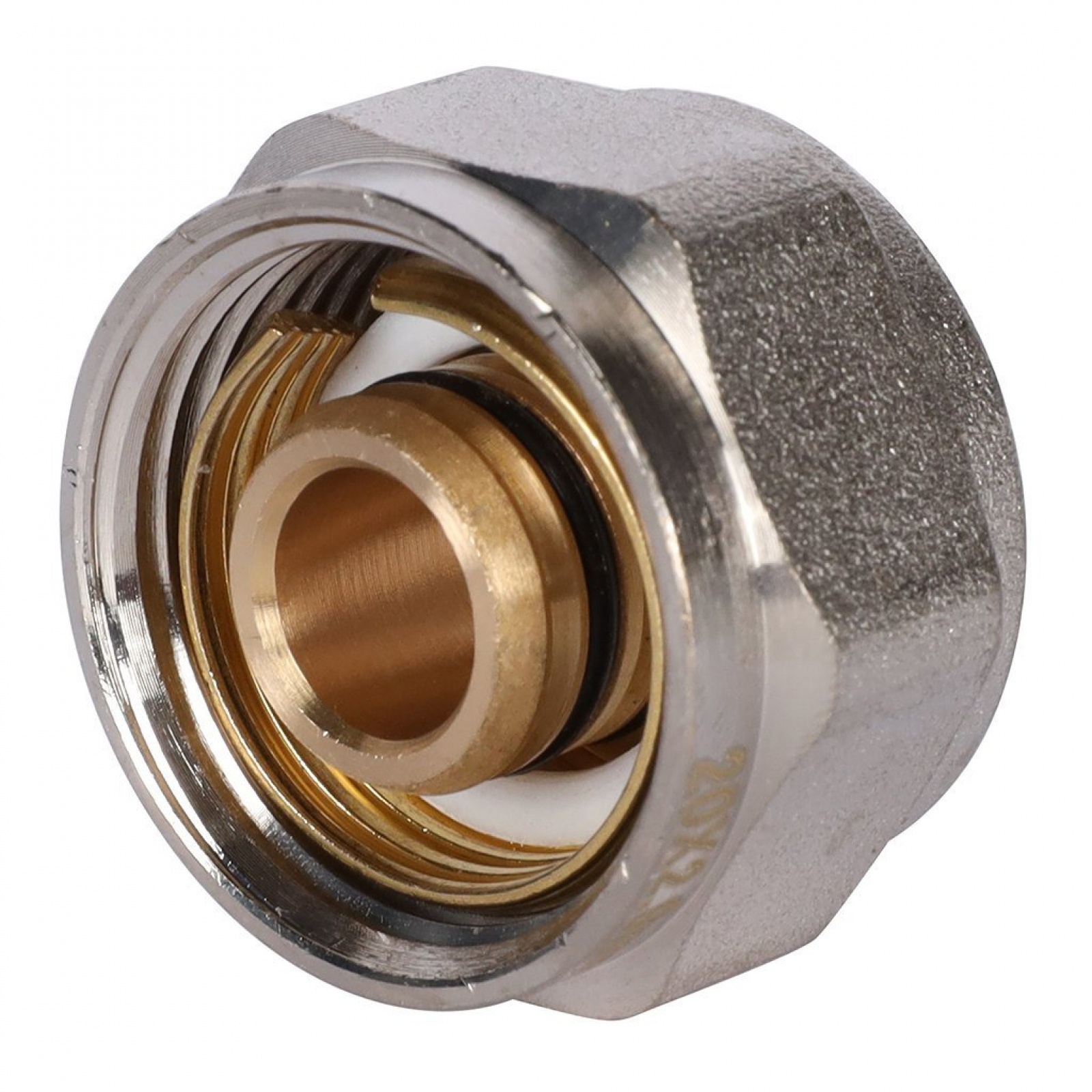 Фитинг компрессионный ROMMER евроконус для труб PEX-AL-PEXc 20х2,9х3/4
