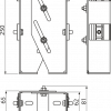 Башмаки крепёжные AlcaSystem AS-P041