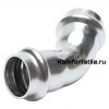 Угольники Franta 45 ВПр-ВПр из нержавеющей стали SUS 304 15 мм