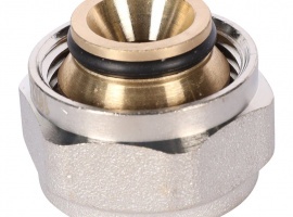 Фитинг компрессионный ROMMER для труб PEX-AL-PEXc 16х2,6х3/4 - надежное решение для вашей сантехн...