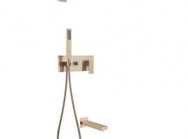 Душевая система ABBER Daheim AF8217G

С изливом в матовом золоте &mdash; это роскошное решение дл...