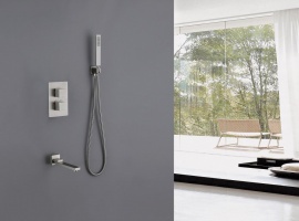 Душевая система ABBER Daheim AF8250SP

С термостатом и скрытым монтажом будет стильным дополнение...