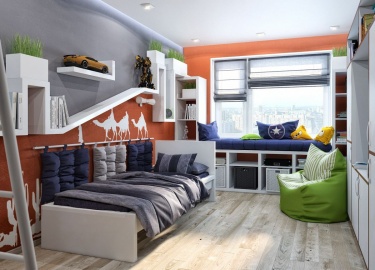 Узнайте, как правильно обустроить детскую комнату с Komfortstile. Мы предлагаем экологически чистые материалы и многофункциональную мебель для созд...