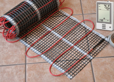 Точный расчет электрических полов в Питере: W=S&times;P&times;0.35, для 15 м&sup2; &ndash; 2 кВт &ndash; скидки от Комфорт Стиль, комфорт в СПб.
