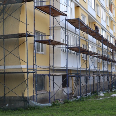 Картинка с планом капитального ремонта дома.