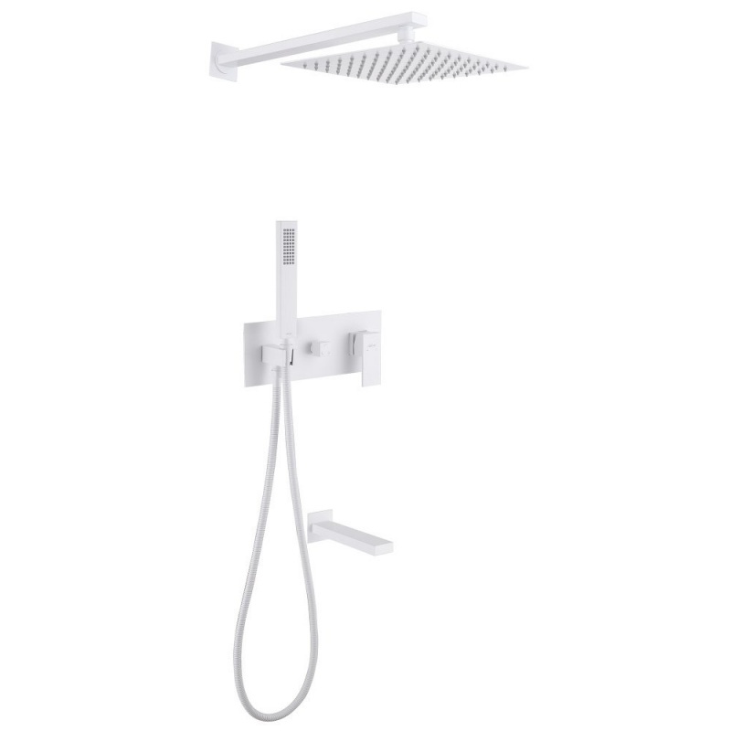 Душевая система ABBER Daheim AF8217W с изливом