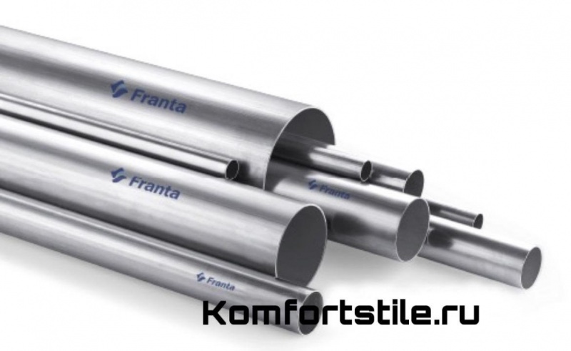Трубы Franta из нержавеющей стали SUS 304 22х1.2, в штангах 4 метра