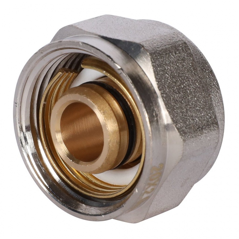 Фитинг компрессионный ROMMER евроконус для труб PEX-AL-PEXc 20х2,9х3/4